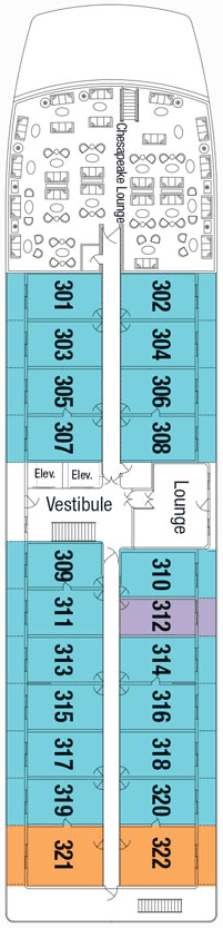 American Constitution Deck Plans
