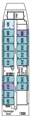 American Spirit Deck Plans