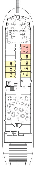 Queen of the West Deck Plans