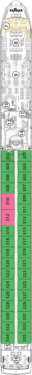 Avalon Impression Deck Plans