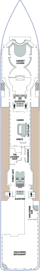 Azamara Cruises Deck Plans