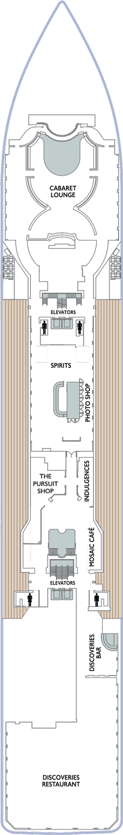 Azamara Cruises Deck Plans