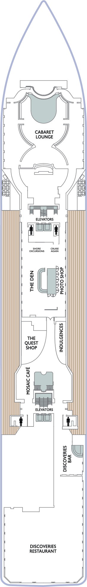 Azamara Cruises Deck Plans