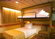 Interior with Upper and Lower Beds