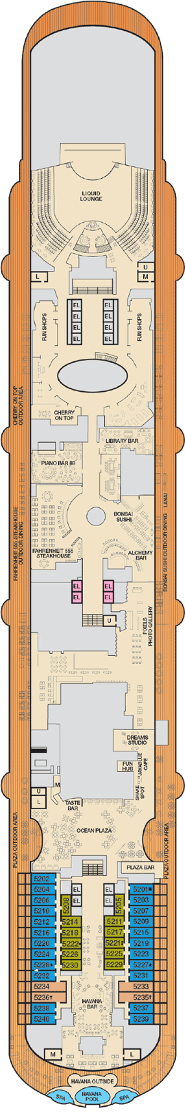 Carnival Horizon Deck Plans