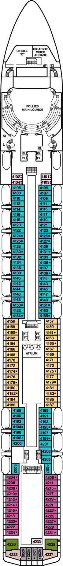 Carnival Legend Deck Plans