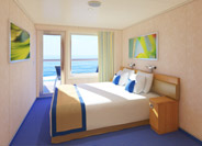 Aft-View Extended Balcony