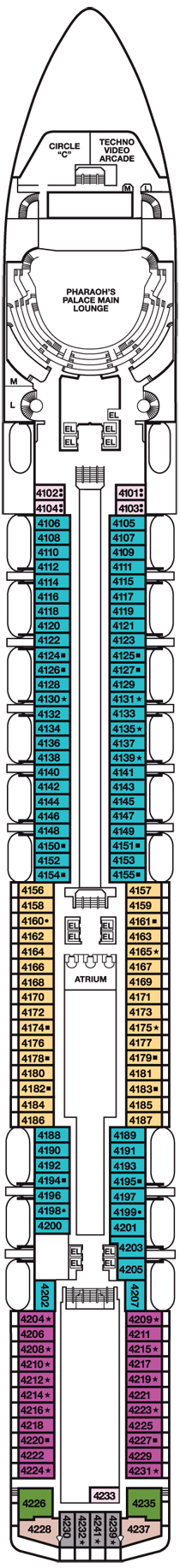 Carnival Spirit Deck Plans
