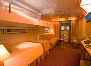 Interior with Upper and Lower Beds