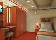 Interior with Upper and Lower Beds