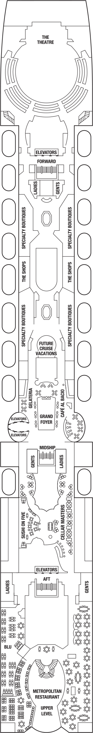 Celebrity Millennium Deck Plans