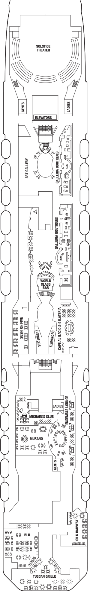 Celebrity Solstice Deck Plans