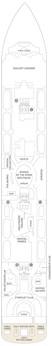 Crystal Serenity Deck Plans