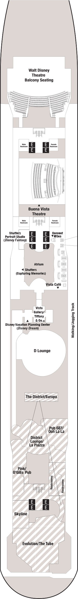 Disney Dream Deck Plans