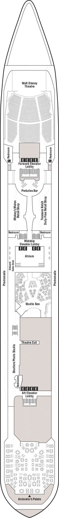 Disney Magic Deck Plans