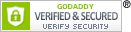 This web site is verified and secured by GoDaddy
