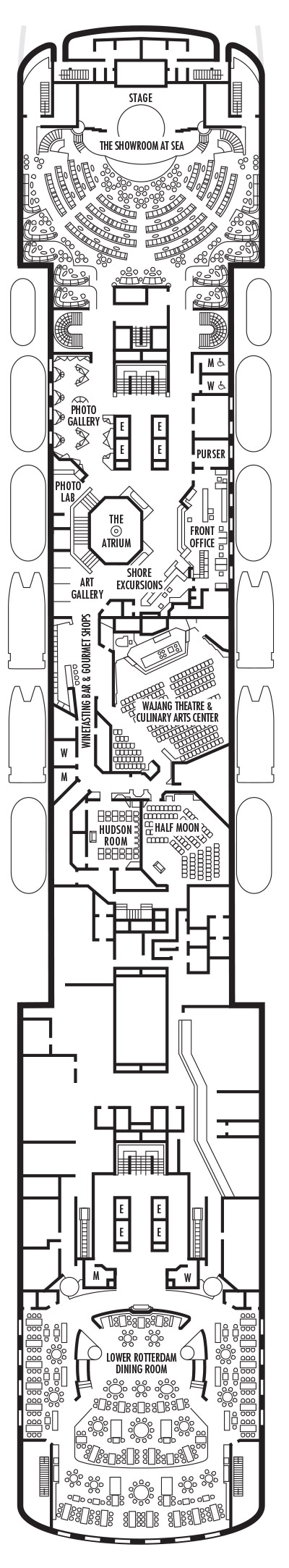 ms Statendam Deck Plans