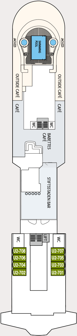 MS Finnmarken Deck Plans