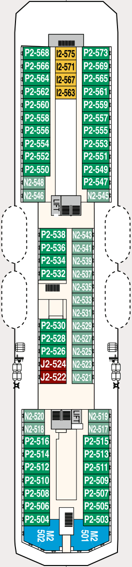 MS Nordkapp Deck Plans