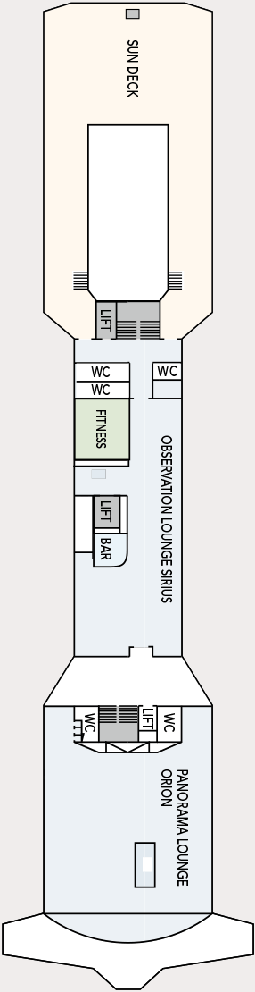 MS Nordlys Deck Plans