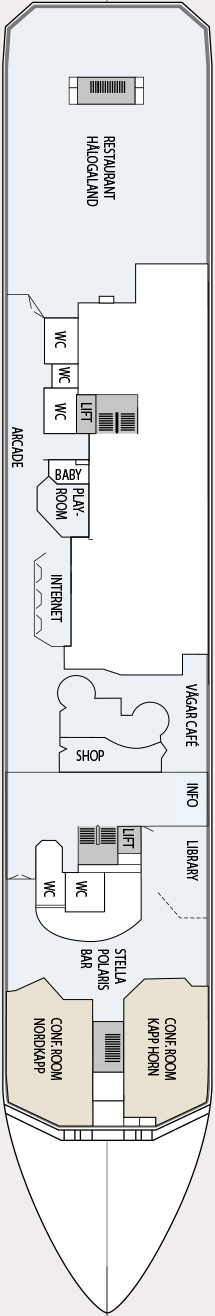 MS Nordnorge Deck Plans