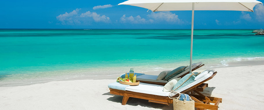 The Beach at Sandals Carlyle