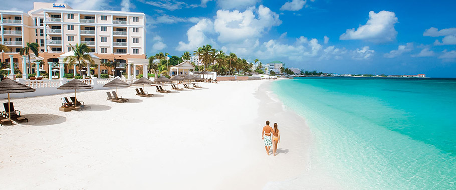 The Beach at Sandals Royal Bahamian