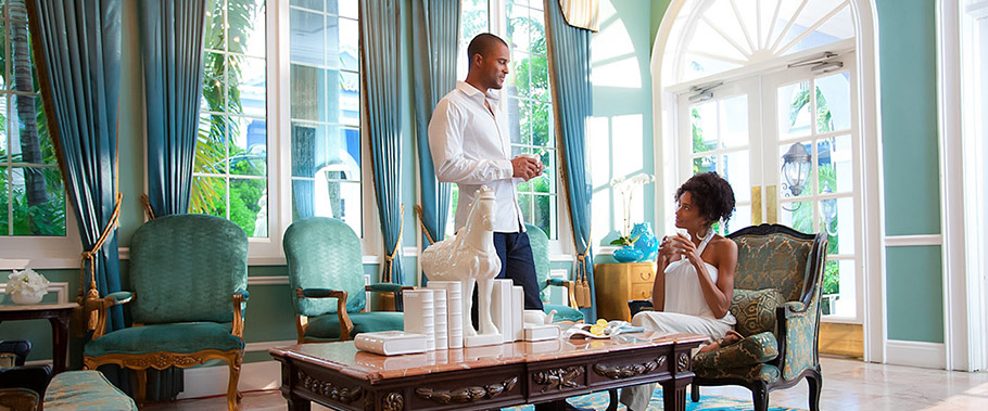 The Lobby at Sandals Royal Bahamian