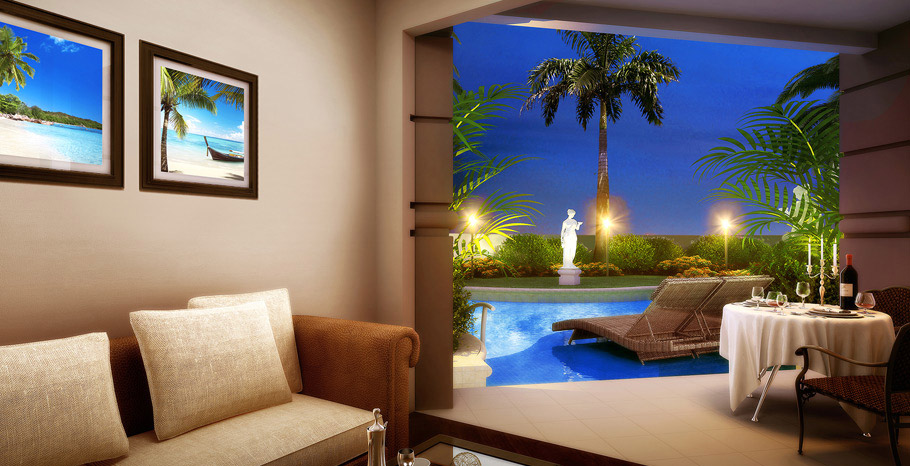 Windsor Honeymoon Hideaway Swim Up Crystal Lagoon Zen Butler Suite (ZSS)