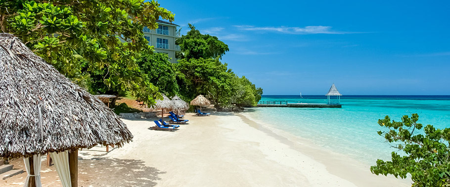 The Beach at Sandals Royal Plantation
