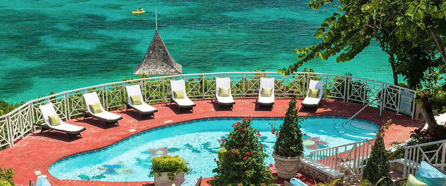 The Main Pool at Sandals Royal Plantation