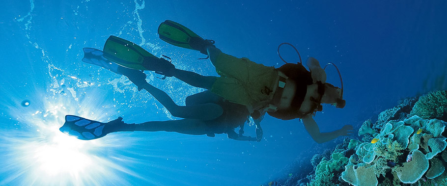 Scuba Diving at Sandals Royal Plantation