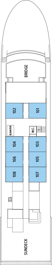 National Geographic Quest Deck Plans