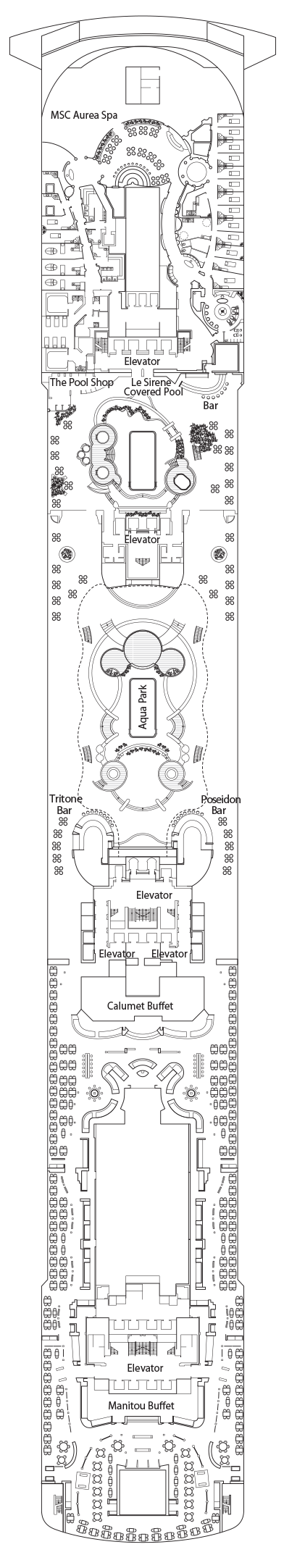 MSC Divina Deck Plans