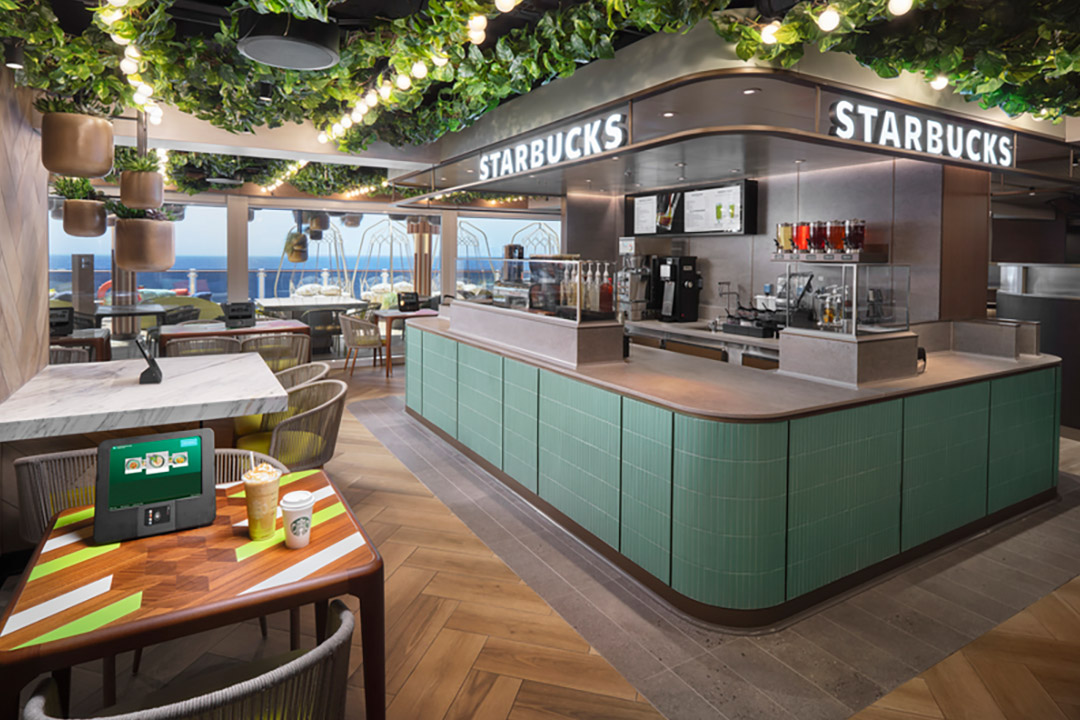 Enjoy your favorite coffees aboard many of NCL cruise ships.