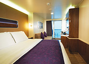 Aft-Facing Mini-Suite with Balcony