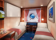 Mid-Ship Oceanview Porthole Window