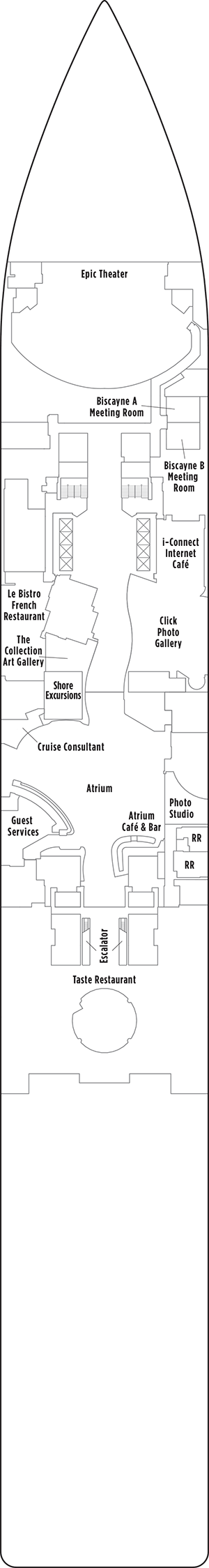 Norwegian Epic Deck Plans