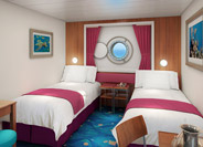 Mid-Ship Oceanview Porthole Window