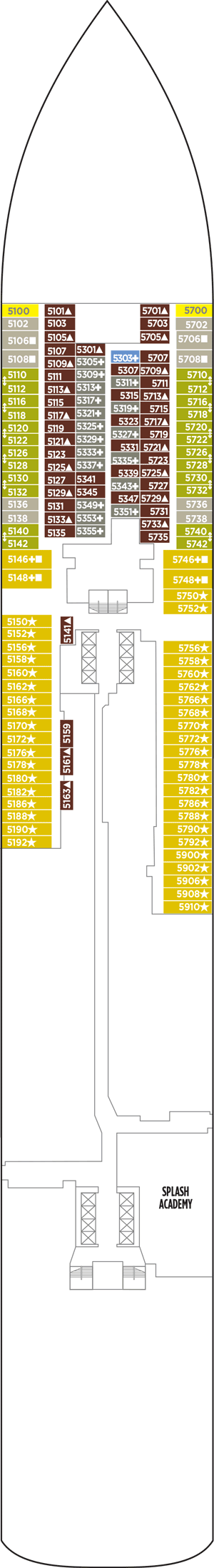 Norwegian Joy Deck Plans