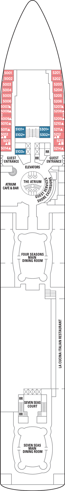 Norwegian Sun Deck Plans