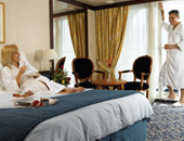 A stateroom on Oceania Cruises