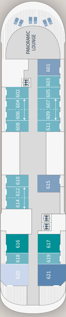 Le Jacques Cartier Deck Plans