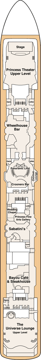 Caribbean Princess Deck Plans