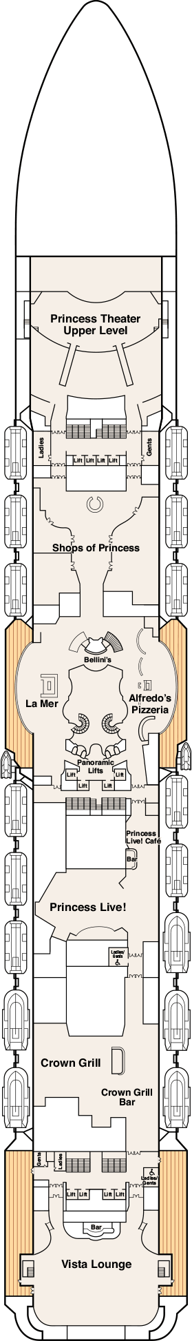Enchanted Princess Deck Plans