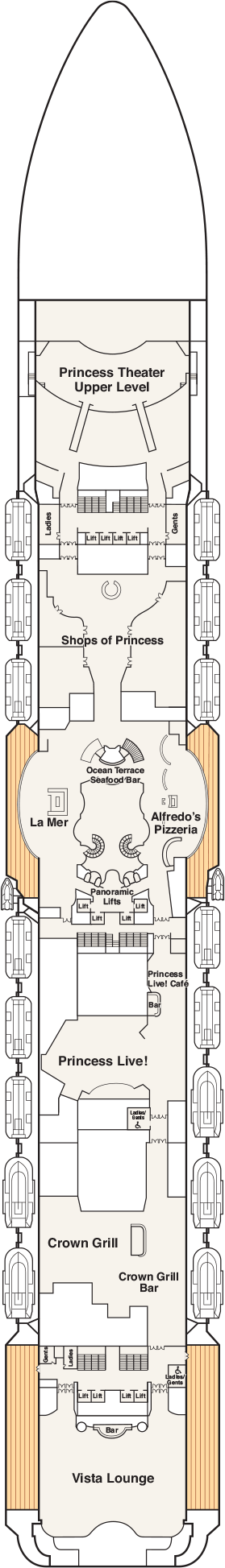 Sky Princess Deck Plans