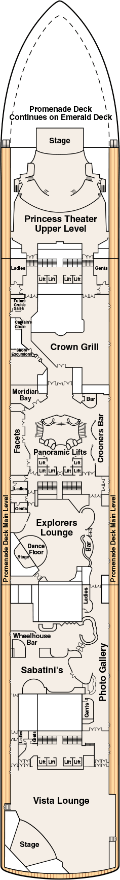 Star Princess Deck Plans