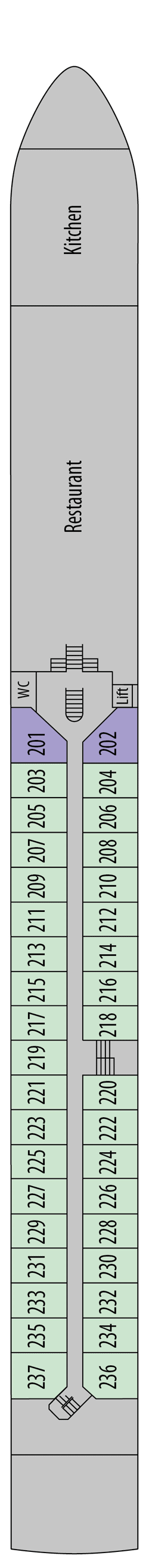 MS Oscar Wilde  Deck Plans