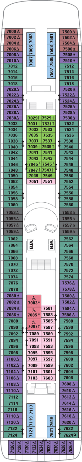 Legend of the Seas Deck Plans