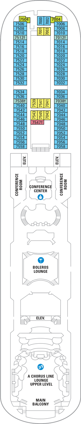 Majesty of the Seas Deck Plans